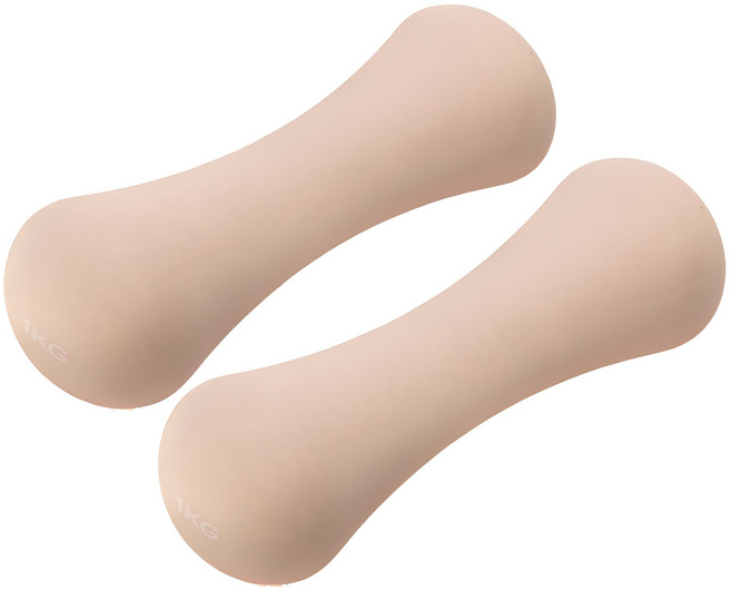 코멧 스포츠 논슬립 아령, 1kg, 2개