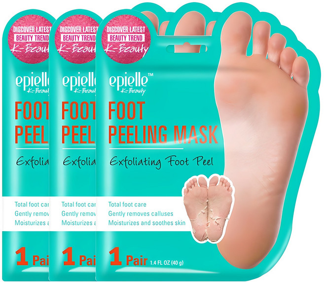 에피엘르 풋필링 마스크팩, 2개입, 3개, 40g