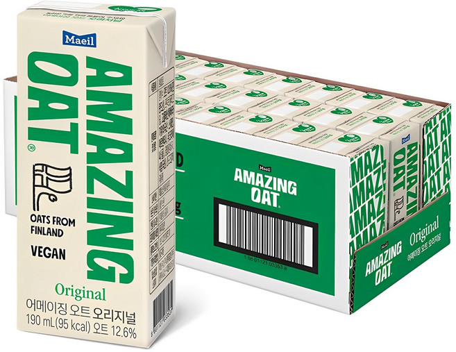 어메이징오트 오리지널 혼합음료, 190ml, 24개