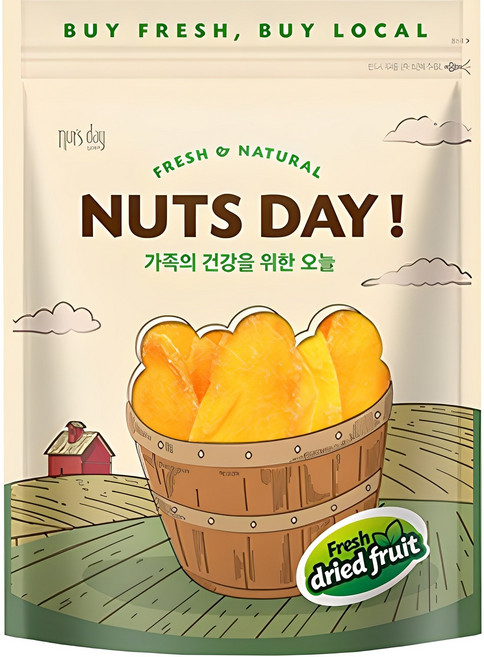 넛츠데이 건망고 슬라이스, 600g, 1개