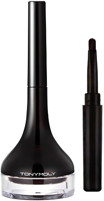 토니모리 백젤 아이라이너 롱 브러쉬, 1호 블랙, 1개