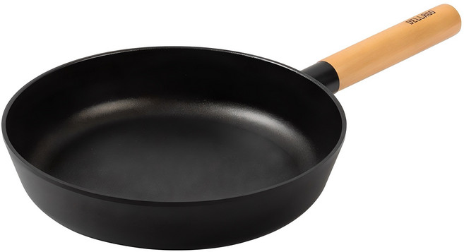 델라고 국산 우드 베이직 프라이팬, 24cm, 1개