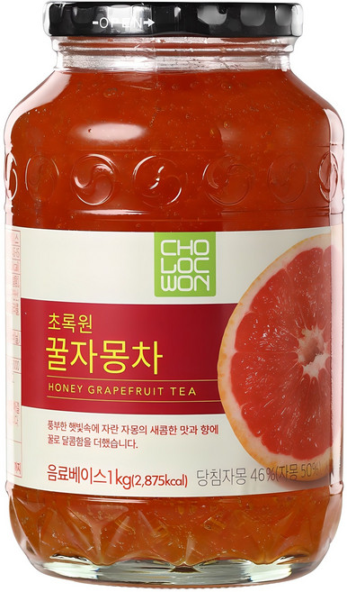 초록원 꿀자몽차, 1kg, 1개입, 1개