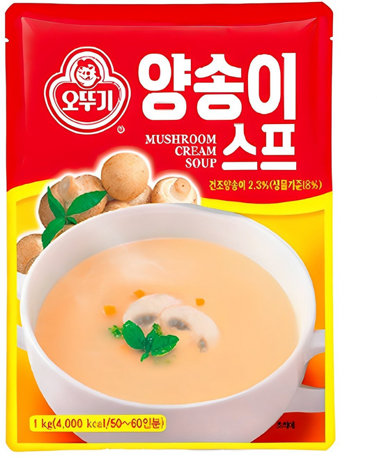 오뚜기 양송이 스프, 1kg, 1개