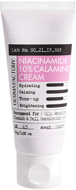 더마팩토리 나이아신아마이드 10프로 칼라민 크림, 30g, 1개 - 쿠팡