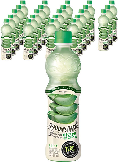 자연은 알로에 제로, 500ml, 24개