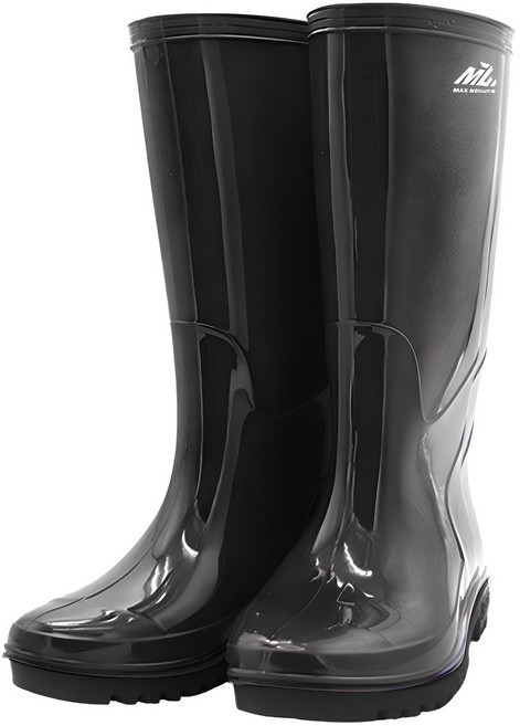 디펜즈만 프리미엄 고무장화, 블랙, 1개