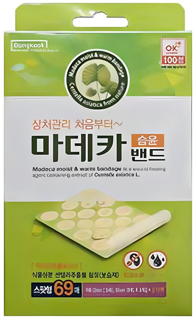 동국제약 마데카 습윤밴드 스팟형, 1개