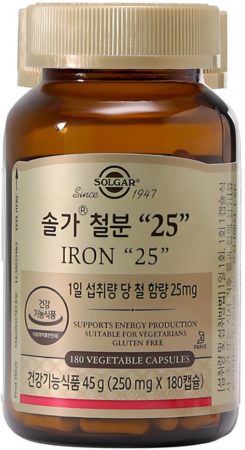 솔가 철분 25, 180정, 1개