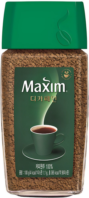 맥심 디카페인 커피믹, 100g, 1개입, 1개