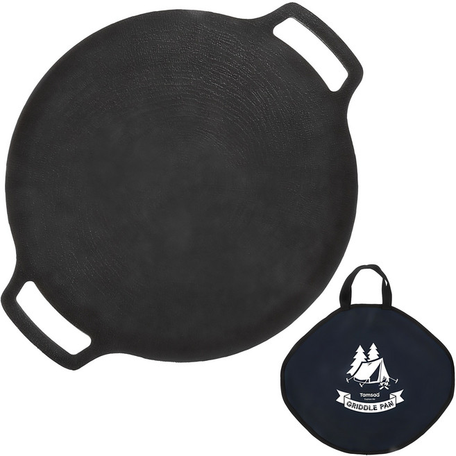 탐사 캠핑 그리들팬 + 전용가방, 단일, 1세트