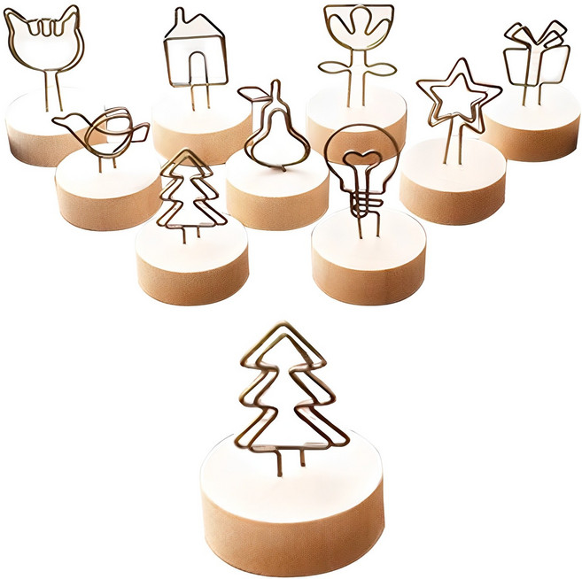 펀타스틱 우든클립 랜덤 발송, 10개