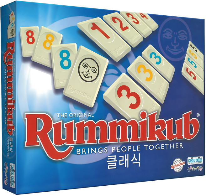 코리아보드게임즈 루미큐브 클래식, 혼합색상, 1개