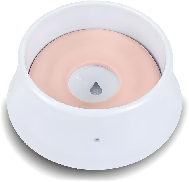 딩동펫 반려동물 플로팅 급수기, 핑크, 1개