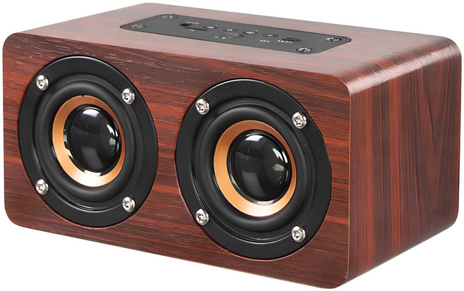 오아 아이브릭 휴대용 미니 무선 블루투스 스피커, OA-SP600, 딥우드