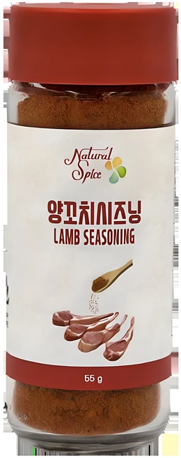 내츄럴스파이스 양꼬치 시즈닝, 55g, 1개 - 쿠팡