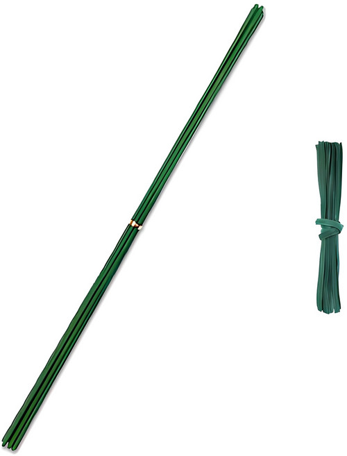 호미닷컴 코팅 식물지지대 4.5mm x 90cm, 10개