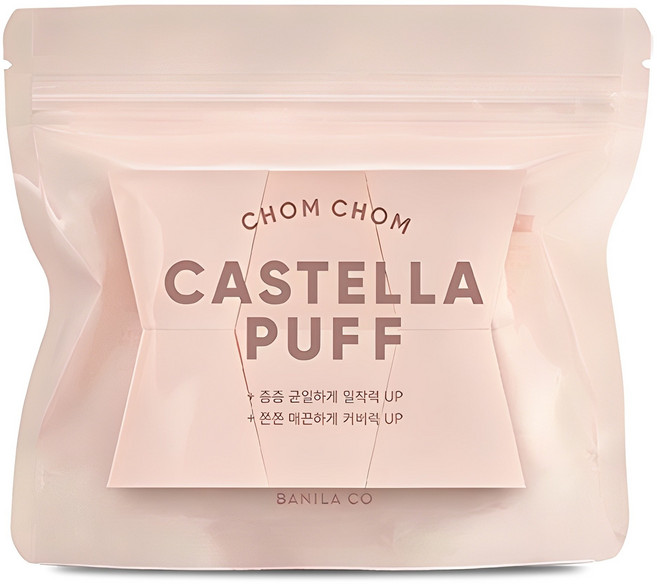 바닐라코 촘촘 카스텔라 퍼프 6p, 1개