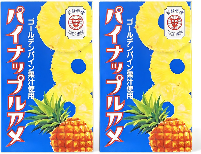파인애플아메 캐러멜, 45g, 2개