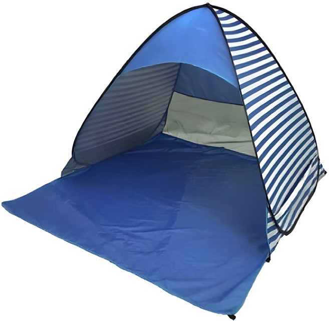 주닉스 원터치 팝업 그늘막 돔형텐트, 혼합색상