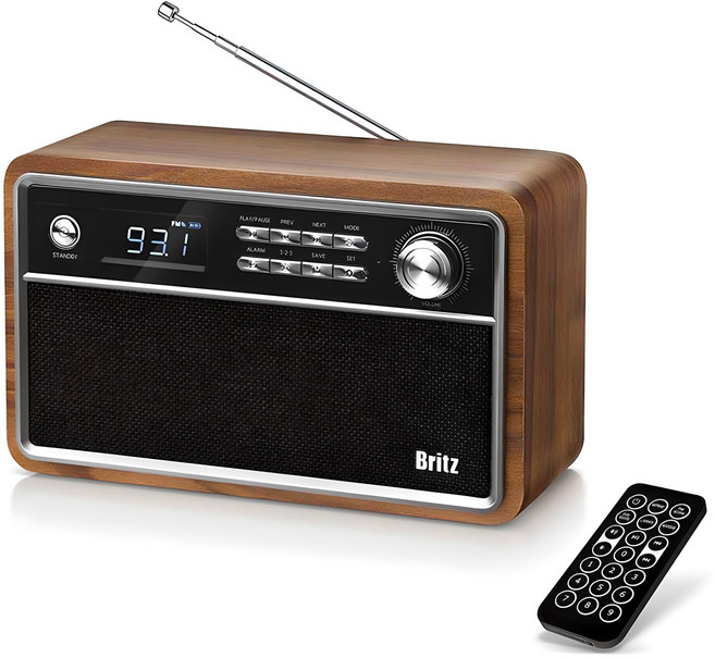 브리츠 FM라디오 블루투스 스피커, BA-MK300, 혼합색상