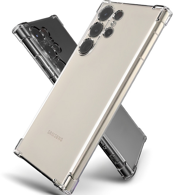 신지모루 범퍼 강화 4DX 에어팁 젤리 휴대폰 케이스