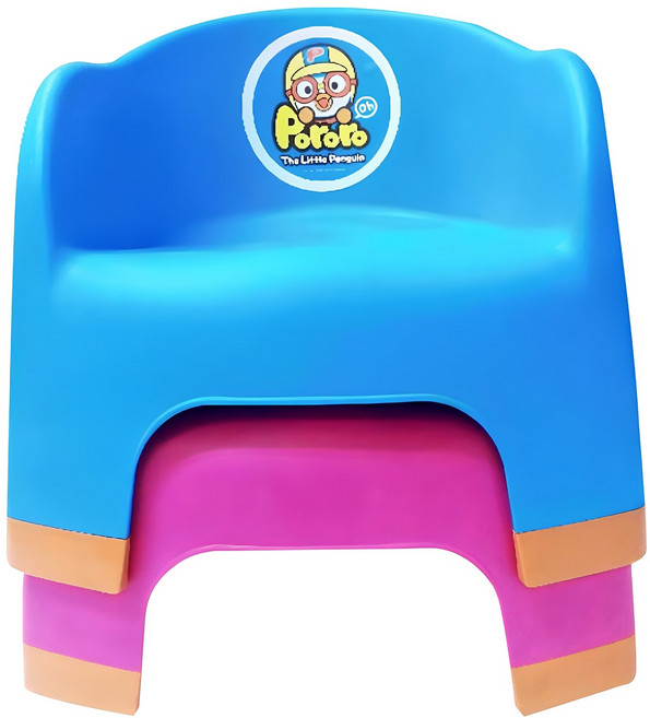 피노키오 뽀로로 라운드의자, 랜덤 발송, 1개