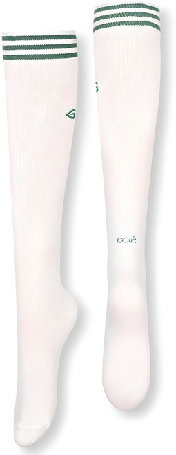 고프트 여성 라인 니삭스, 화이트(GGKS-WH), 1개