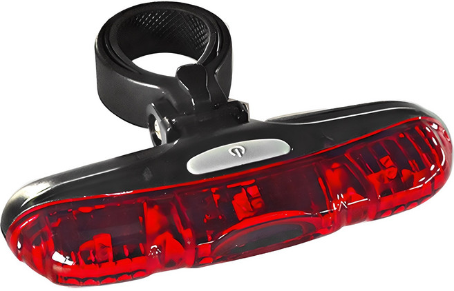 자전거 후미등 XC-999, 혼합색상, 1개