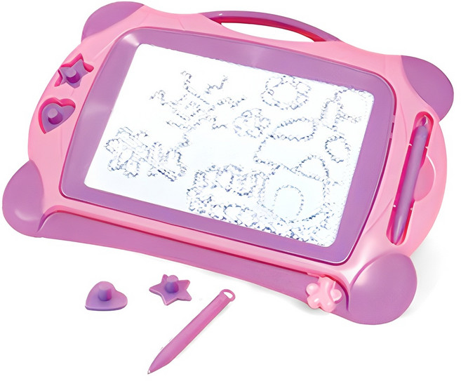 자석스마트 스케치보드판 학습완구, 핑크, 1인