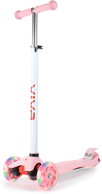 비바스포츠 솔라 아동용 스쿠터, 핑크, 1개