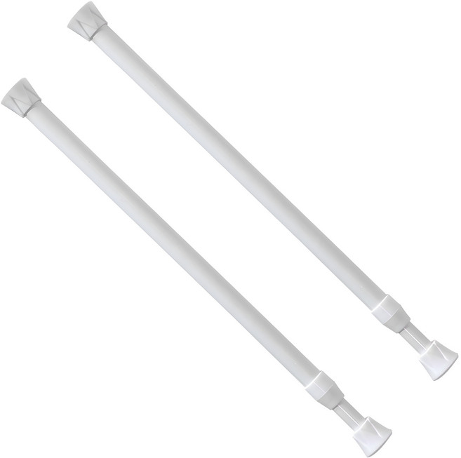 썬데코 스프링식 압축봉 13mm, 화이트