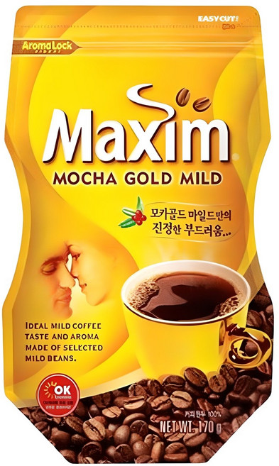 맥심 모카골드 마일드 원두커피믹스, 170g, 1개입, 1개