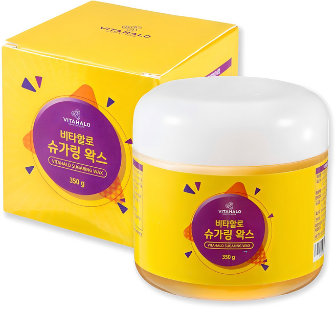 비타할로 슈가링 왁스, 350g, 1개