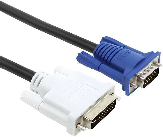 넥시 DVI-I to RGB 케이블 2m, NX-DVIRGB020(NX478), 1개