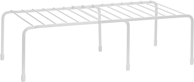 코멧 홈 길이조절 접시 정리대, 화이트