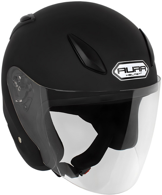 아우라헬멧 아우라3 오토바이 헬멧, 무광블랙