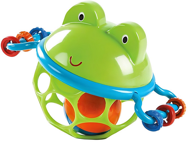 오볼 개구리볼 아이공, 혼합색상, 1개