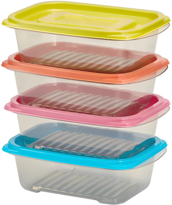 씨밀렉스 킵프리저 냉동실 전용용기 520ml, 4개입, 1개