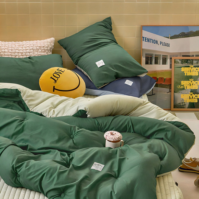 쁘리엘르 유어메이트 워싱 세미마이크로 차렵침구