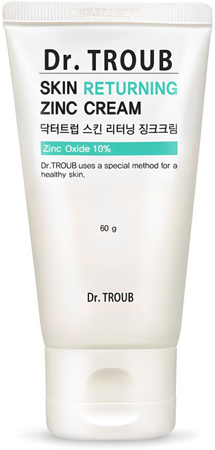 시드물 닥터트럽 스킨 리터닝 징크크림, 60g, 1개