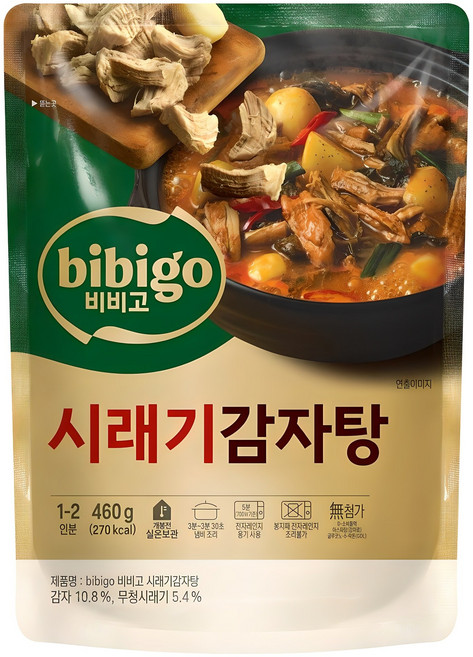 비비고 시래기 감자탕, 460g, 1개