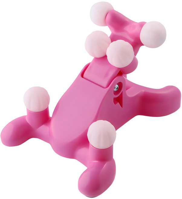 이한선생활과학 넥퀸 경추 마사지기, 1개, 핑크