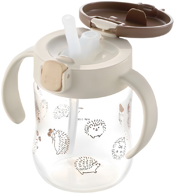 릿첼 TLI 빨대컵 SD, 200ml, 1개, 초코브라운