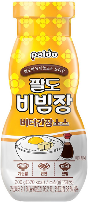 팔도 비빔장 버터간장소스, 200g, 1개