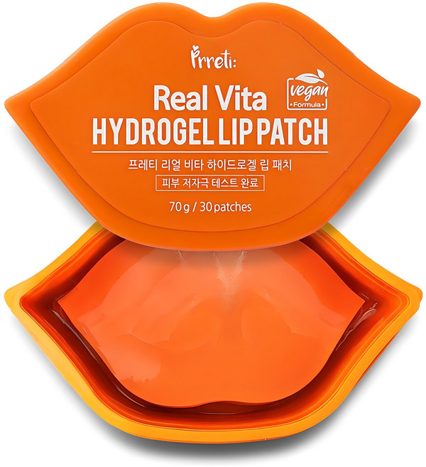 프레티 리얼비타 하이드로겔 립 패치, 30개입, 1개