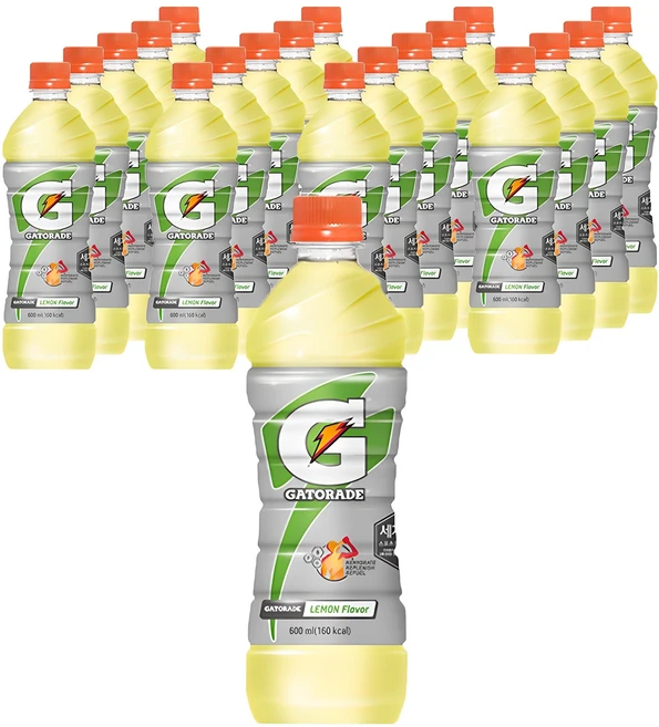 게토레이 레몬, 600ml, 20개 - 쿠팡