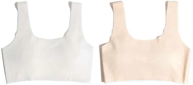 소소미도 주니어 모달 심리스 브라 2종 세트