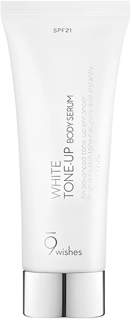 나인위시스 화이트 톤업 바디 세럼 데이크림, 150ml, 1개 - 쿠팡