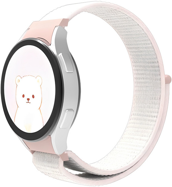 로랜텍 갤럭시워치 스트랩 20mm, 핑크샌드, 1개